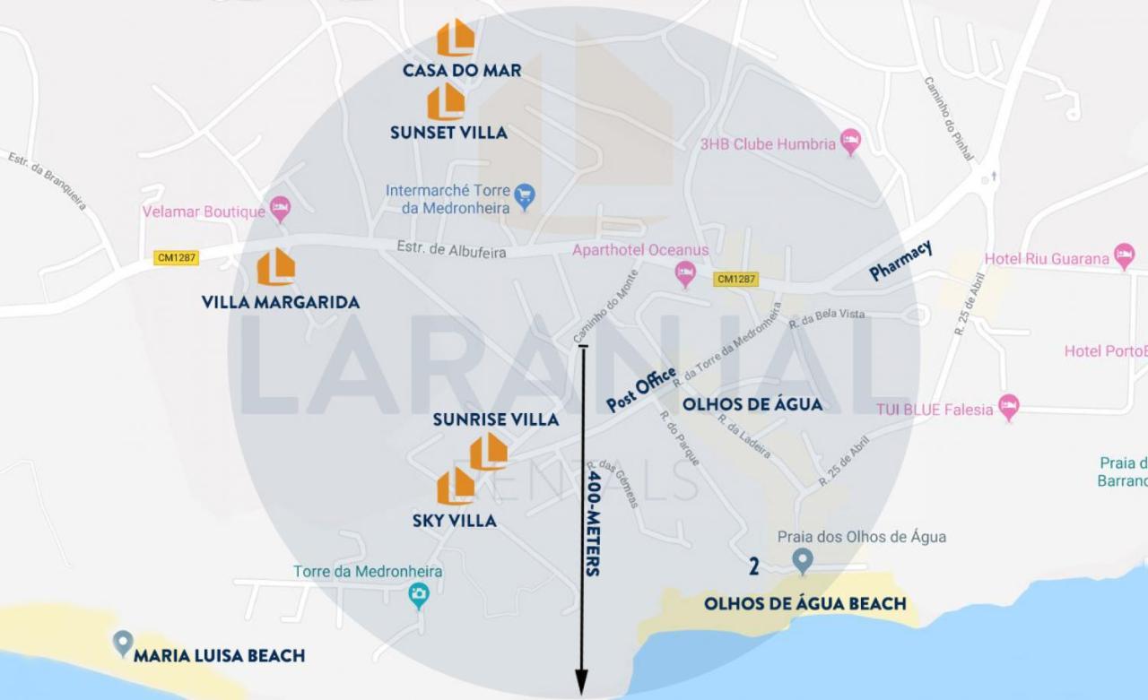 Villa Margarida By Laranjal Rentals 알부페이라 외부 사진